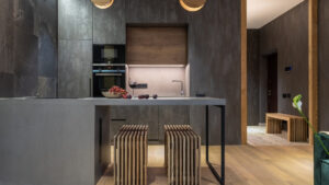 cocinas de estilo industrial _Cocinas Zurione