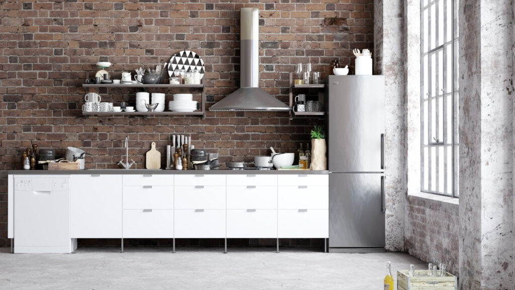 cocinas de estilo industrial _Cocinas Zurione